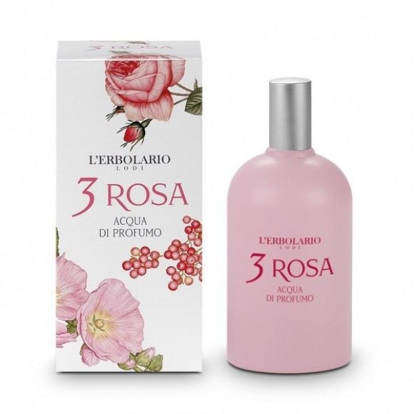 Acqua di Profumo 3 Rosa - 100 ml - 3 Rosa - L'Erbolario