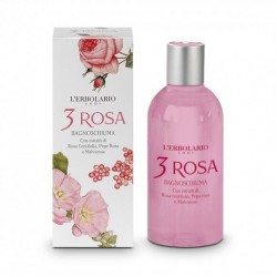 Bagnoschiuma - 250 ml - 3 Rosa - L'Erbolario