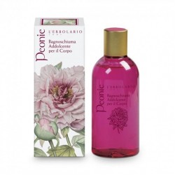 Bagnoschiuma Addolcente per il Corpo - 250 ml - Peonie - L'Erbolario