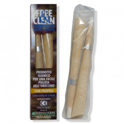 Coni pulizia orecchio Free and Clean - Farmaderbe - 2 pezzi