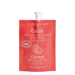 Olio di Cocco Vergine Biologico ed Equosolidale Cocco  50 ml