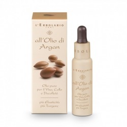 Olio puro per Viso, Collo e Decolletè - 28 ml - All'Olio di Argan - L'Erbolario