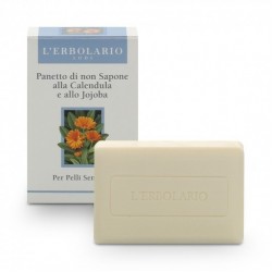 Panetto di Non Sapone alla Calendula e allo Jojoba - 75 g - Puramente Speciale - L'Erbolario