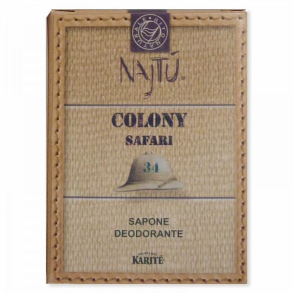 Sapone Deodorante - Colony Safari - Naitù - 125 gr
