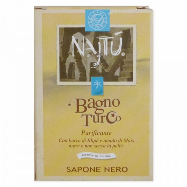 Sapone Nero - Bagno Turco - Naitù - 125 gr