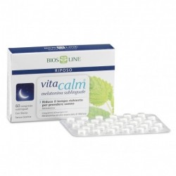 VitaCalm Melatonina Sublinguale - 60 compresse sublinguali - Vitacalm - Bios Line VitaCalm Melatonina Sublinguale - 60 compresse sublinguali - Vitacalm - Bios Line